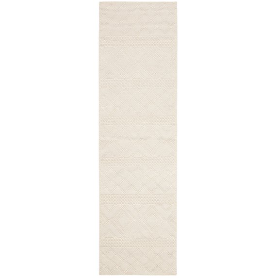 SAFAVIEH Vermont Chelsea Striped Runner Rug, Ivory, 2'3" x 18'