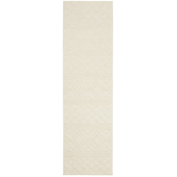 SAFAVIEH Vermont Chelsea Striped Runner Rug, Ivory, 2'3" x 8'
