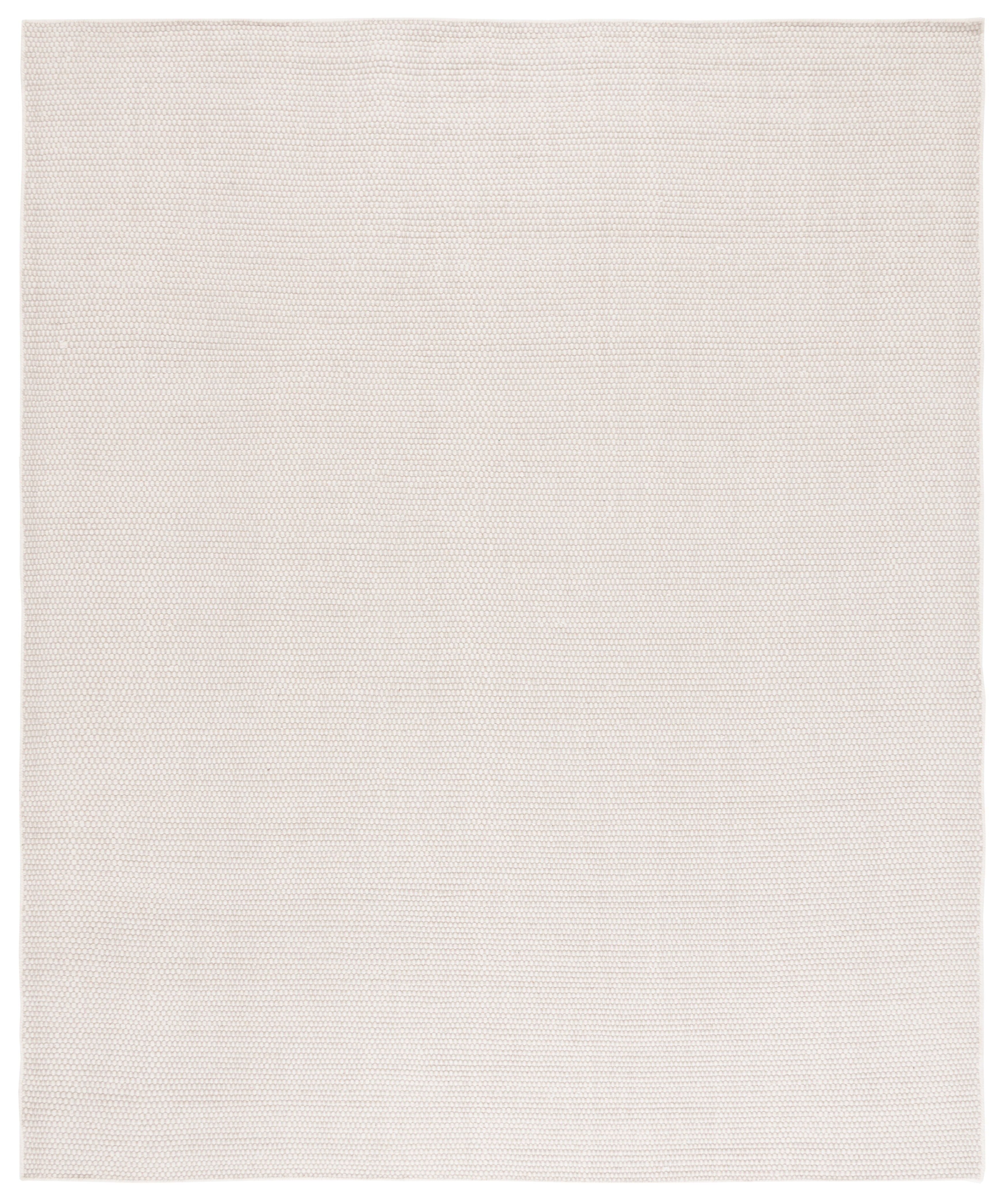 Ivory Hand Tufted Wool 8' x 10' Area Rug