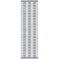 thumbnail image 1 of SAFAVIEH Vermont Darwin Geometric Runner Rug, Green/Ivory, 2'3" x 8', 1 of 6