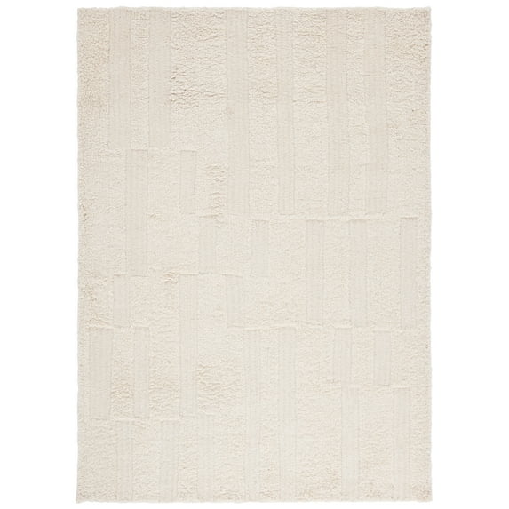 SAFAVIEH Vermont Dinah Solid Area Rug, Ivory, 6' x 9'