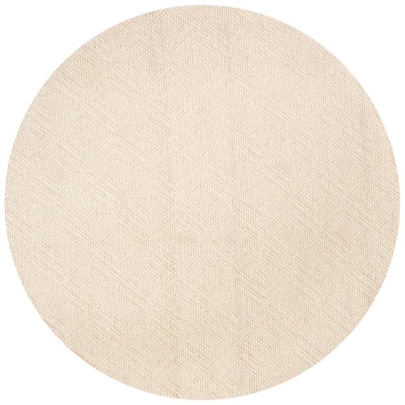 SAFAVIEH Vermont Hyde Geometric Area Rug, Ivory, 6' x 6' Round