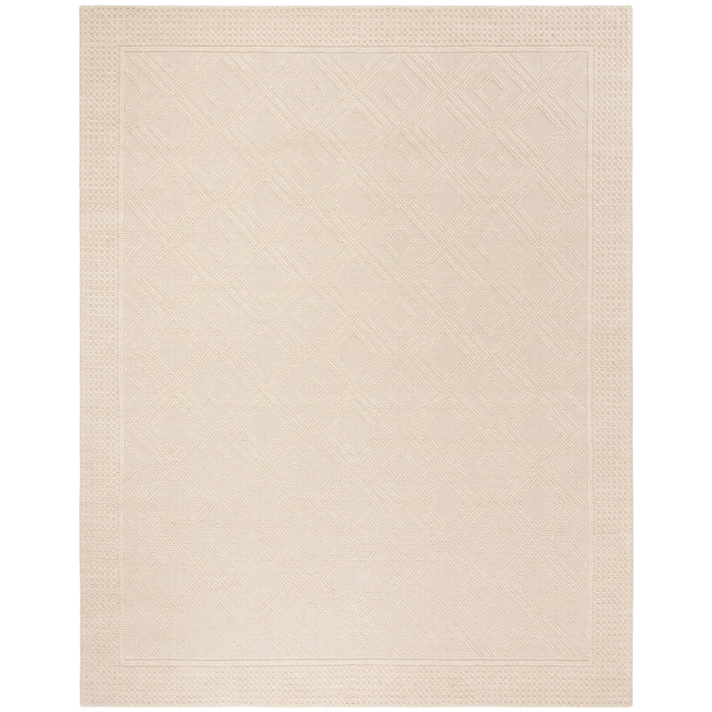 Vermont VRM212 Hand Woven Area Rug - Ivory - 8'x10' - Safavieh.