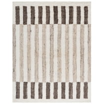 SAFAVIEH Vermont Jannine Striped Area Rug, Ivory/Grey, 8' x 10'
