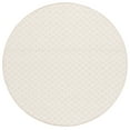 thumbnail image 1 of SAFAVIEH Vermont Jilliean Diamond Quatrefoil Area Rug, Beige/Ivory, 6' x 6' Round, 1 of 7