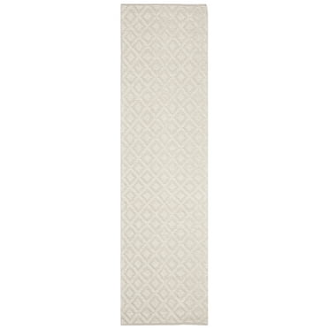SAFAVIEH Vermont Joss Geometric Diamonds Runner, 2'3" x 14', Ivory