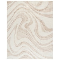 SAFAVIEH Vermont Joyce Abstract Area Rug, Ivory/Beige, 8' x 10'