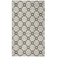 thumbnail image 1 of SAFAVIEH Vermont Orval Geometric Floral Wool Area Rug, Ivory/Black, 3' x 5', 1 of 5