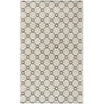 thumbnail image 1 of SAFAVIEH Vermont Orval Geometric Floral Wool Area Rug, Ivory/Black, 6' x 9', 1 of 5