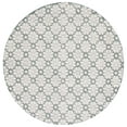 thumbnail image 1 of SAFAVIEH Vermont Orval Geometric Floral Wool Area Rug, Ivory/Green, 6' x 6' Round, 1 of 9