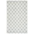 thumbnail image 1 of SAFAVIEH Vermont Orval Geometric Floral Wool Area Rug, Ivory/Green, 6' x 9', 1 of 9