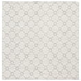 thumbnail image 1 of SAFAVIEH Vermont Orval Geometric Floral Wool Area Rug, Ivory/Grey, 6' x 6' Square, 1 of 8