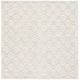 thumbnail image 1 of SAFAVIEH Vermont Orval Geometric Floral Wool Area Rug, Ivory/Red, 6' x 6' Square, 1 of 9