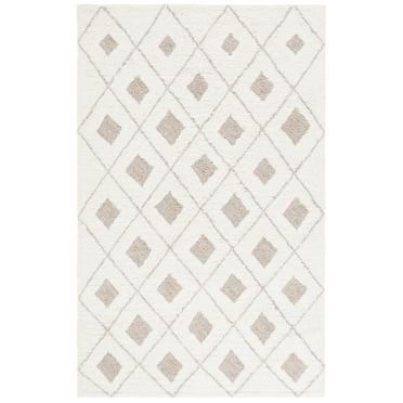 SAFAVIEH Vermont Osbert Geometric Area Rug, Ivory/Beige, 8' x 10'