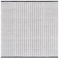 thumbnail image 1 of SAFAVIEH Vermont Sheldon Striped Area Rug, Black/Ivory, 6' x 6' Square, 1 of 11