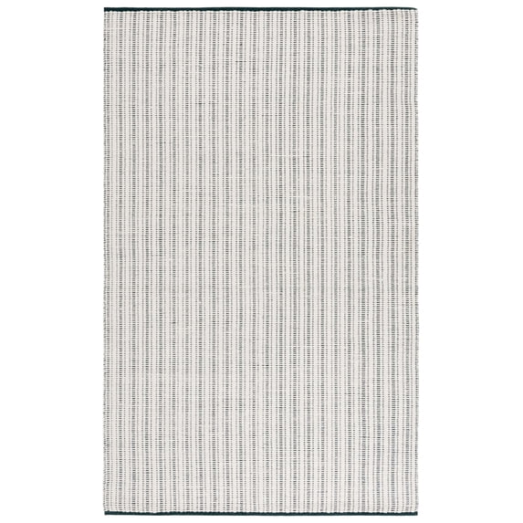 SAFAVIEH Vermont Sheldon Striped Area Rug, Green/Ivory, 3' x 5'