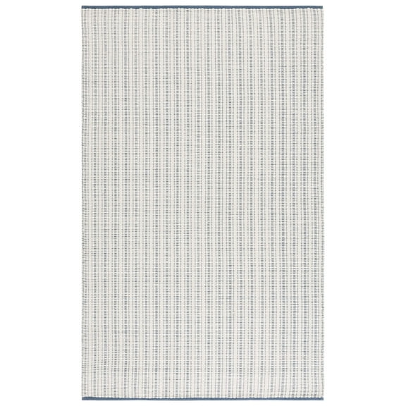 SAFAVIEH Vermont Sheldon Striped Area Rug, Light Blue, 6' x 9'