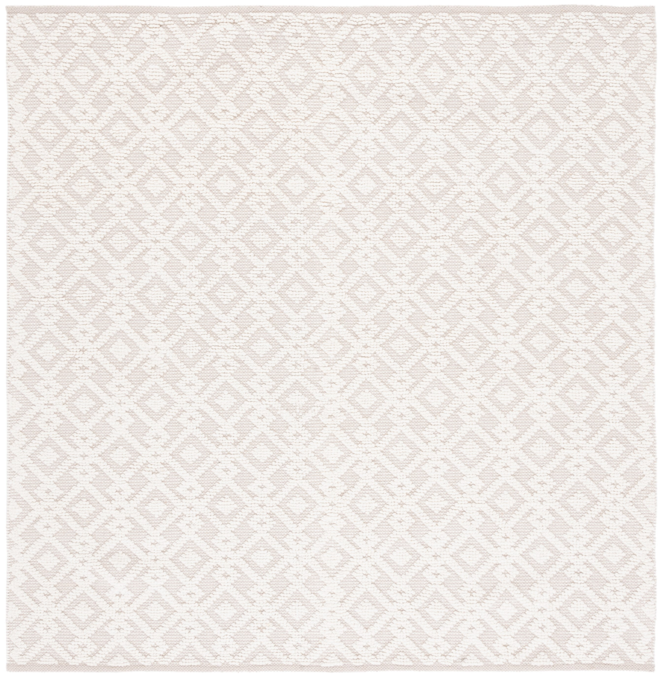 SAFAVIEH Vermont Simone Geometric Area Rug, 4' x 4' Square, Ivory
