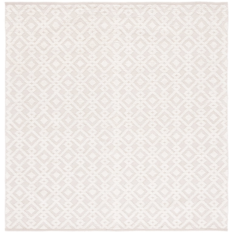 SAFAVIEH Vermont Simone Geometric Area Rug, 4' x 4' Square, Ivory