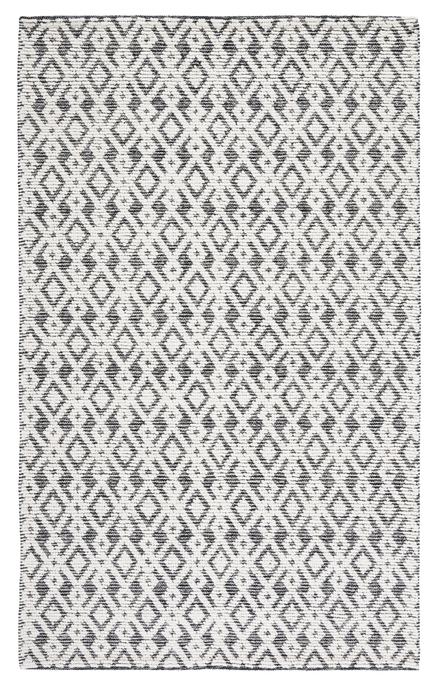 SAFAVIEH Vermont Simone Geometric Area Rug, 4' x 6', Ivory/Black