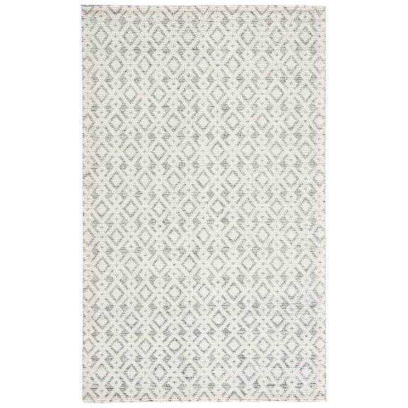 SAFAVIEH Vermont Simone Geometric Area Rug, 5' x 8', Ivory/Grey