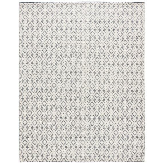 SAFAVIEH Vermont Simone Geometric Area Rug, 8' x 10', Ivory/Navy