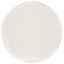 SAFAVIEH Vermont Thurstan Geometric Wool Area Rug, Ivory, 6' x 6' Round