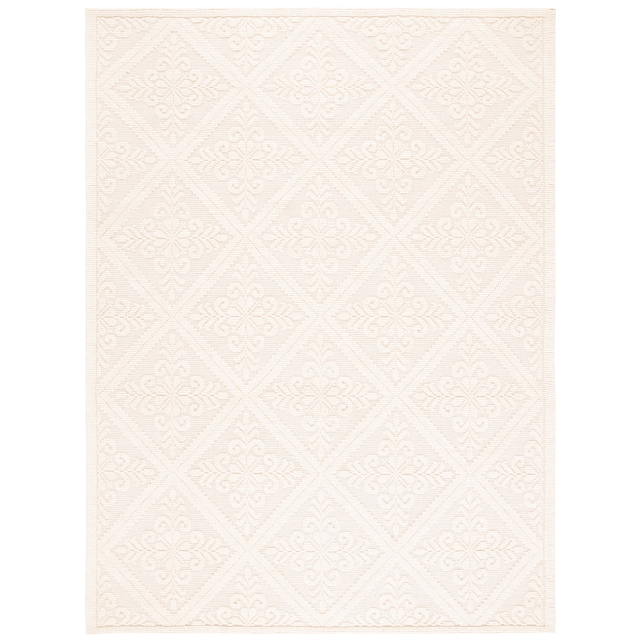 Vermont VRM306 Hand Woven Indoor Area Rug - Ivory - 8'x10' - Safavieh.