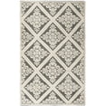thumbnail image 1 of SAFAVIEH Vermont Trinity Floral Geometric Wool Area Rug, Ivory/Black, 5' x 8', 1 of 5