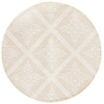thumbnail image 1 of SAFAVIEH Vermont Trinity Floral Geometric Wool Area Rug, Ivory/Gold, 6' x 6' Round, 1 of 9