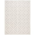 thumbnail image 1 of SAFAVIEH Vermont Trinity Floral Geometric Wool Area Rug, Ivory/Red, 9' x 12', 1 of 9