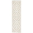 thumbnail image 1 of SAFAVIEH Vermont Trinity Floral Geometric Wool Runner Rug, Ivory/Gold, 2'3" x 8', 1 of 9