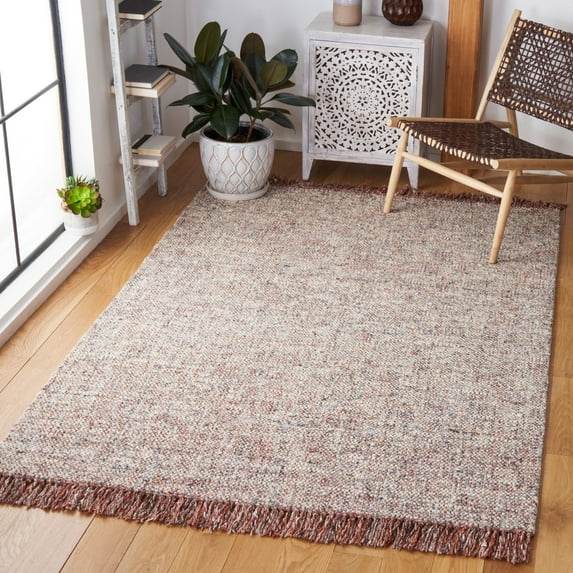 SAFAVIEH Vermont VRM701P Handmade Grey / Rust Rug