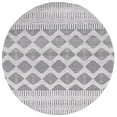 thumbnail image 1 of SAFAVIEH Vermont Webster Trellis Area Rug, Grey/Ivory, 6' x 6' Round, 1 of 8