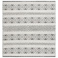 thumbnail image 1 of SAFAVIEH Vermont Wenona Aztec Area Rug, Ivory/Black, 6' x 6' Square, 1 of 8