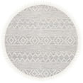 thumbnail image 1 of SAFAVIEH Vermont Wichita Aztec Area Rug, Ivory/Blue, 6' x 6' Round, 1 of 8