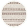 thumbnail image 1 of SAFAVIEH Vermont Wilford Trellis Area Rug, Ivory/Brown, 6' x 6' Round, 1 of 8