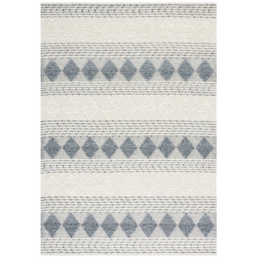 SAFAVIEH Vermont Willie Trellis Area Rug, Grey/Ivory, 5' x 8'