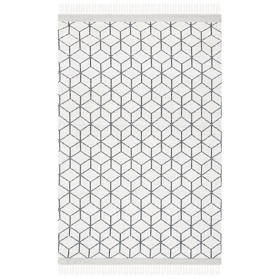 SAFAVIEH Vermont Willow Trellis Area Rug, Ivory, 6' x 9'