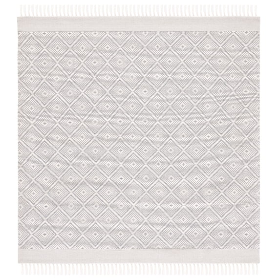 SAFAVIEH Vermont Wilson Trellis Area Rug, Ivory, 6' x 6' Square
