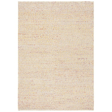 SAFAVIEH Vermont Windsor Solid Area Rug, Ivory/Gold, 5' x 8'