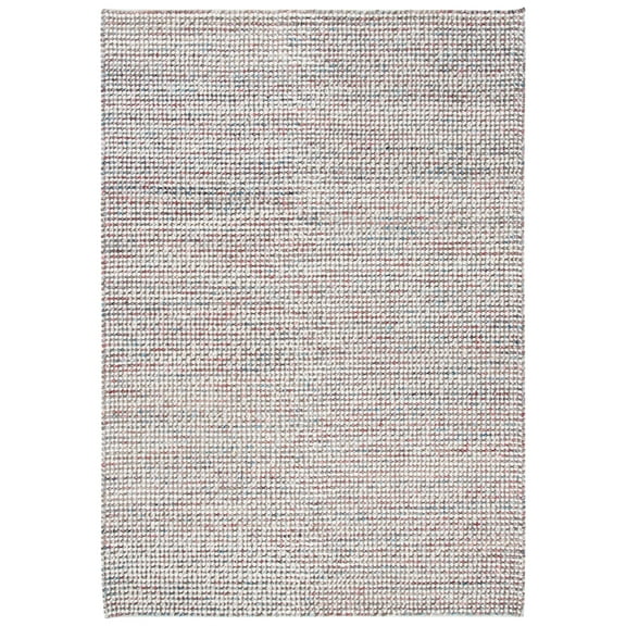 SAFAVIEH Vermont Windsor Solid Area Rug, Ivory/Grey, 3' x 5'