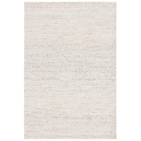 SAFAVIEH Vermont Windsor Solid Area Rug, Ivory/Pink, 3' x 5'