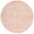 thumbnail image 1 of SAFAVIEH Vermont Windsor Solid Area Rug, Ivory/Rust, 6' x 6' Round, 1 of 8