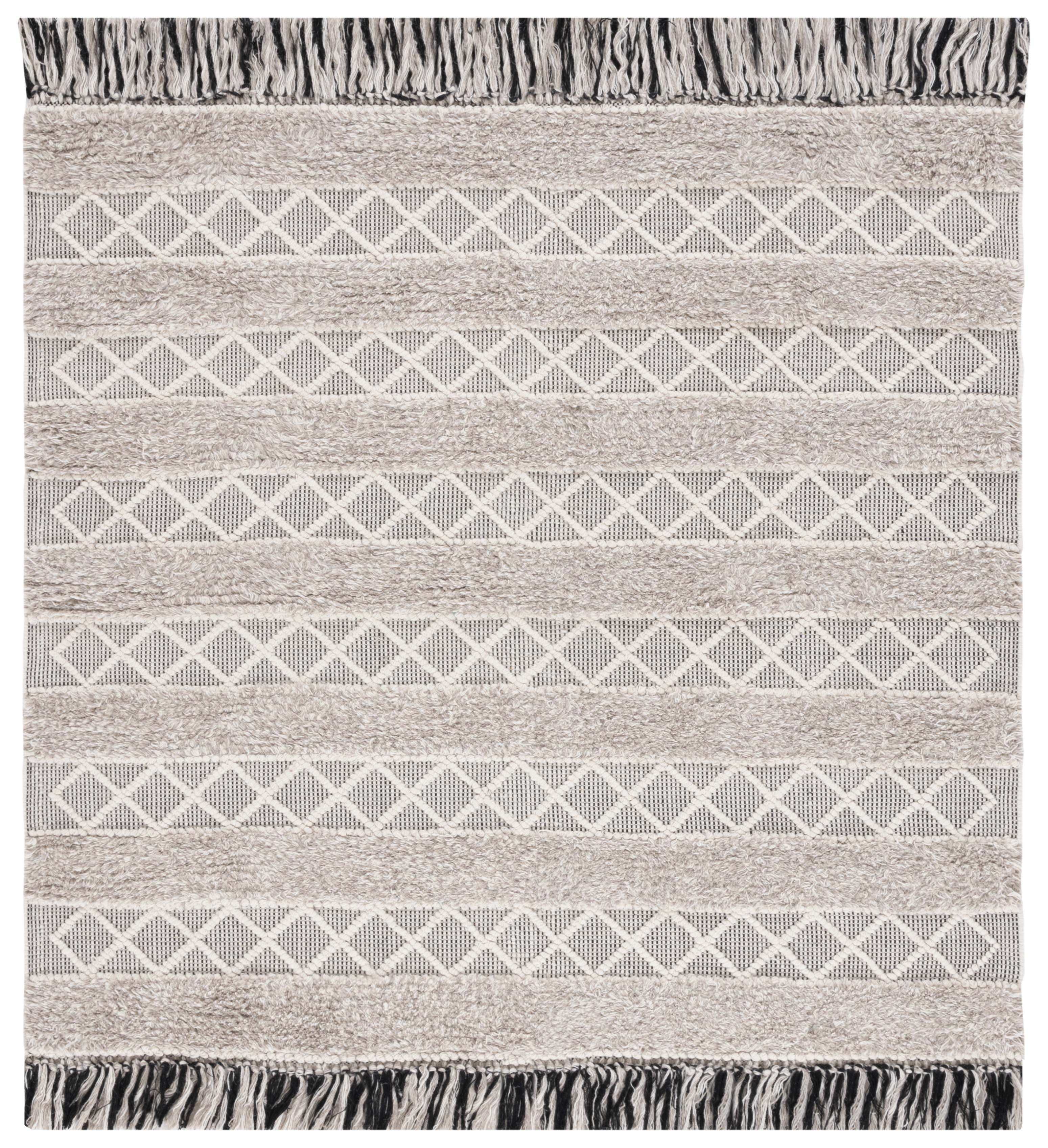 SAFAVIEH Vermont Wystan Trellis Area Rug, Beige/Ivory, 6' x 6' Square
