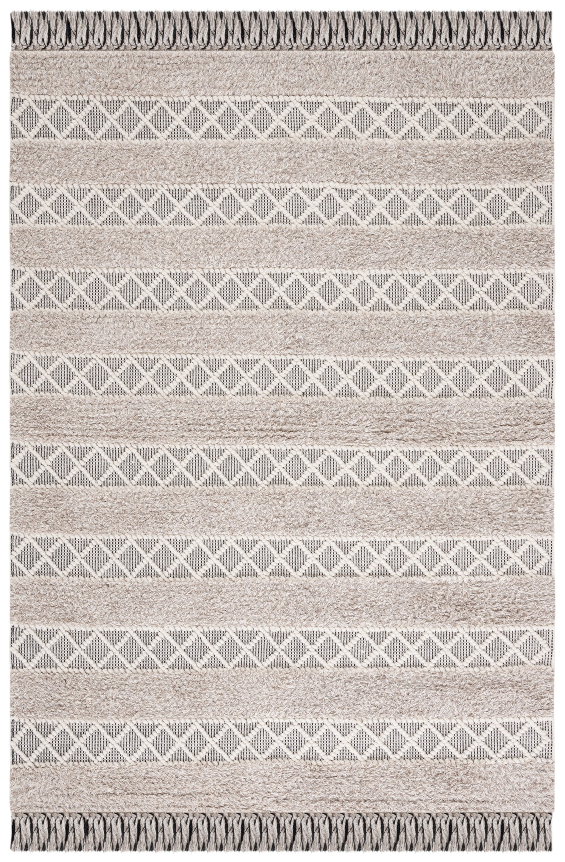 SAFAVIEH Vermont Wystan Trellis Area Rug, Beige/Ivory, 8' x 10'