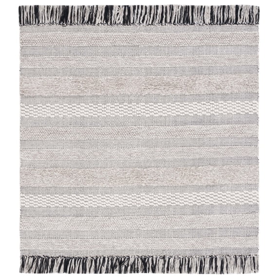 SAFAVIEH Vermont Xanthia Stripe Area Rug, Beige/Ivory, 6' x 6' Square