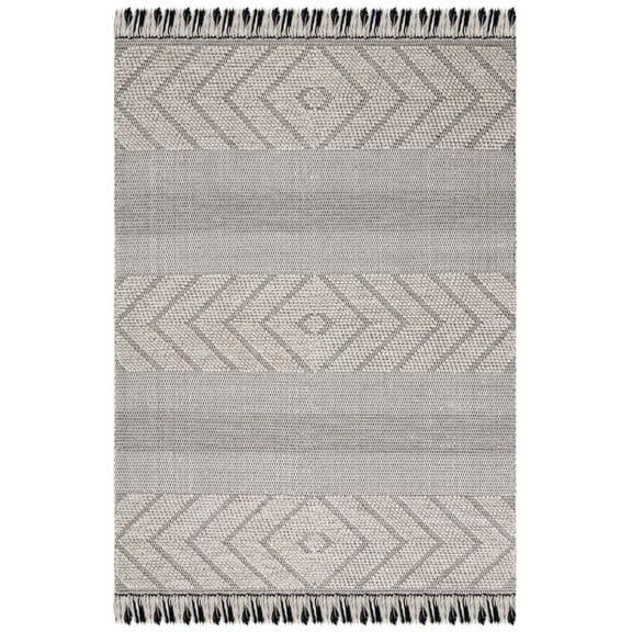SAFAVIEH Vermont Xaviera Solid Area Rug, Beige/Ivory, 5' x 8'