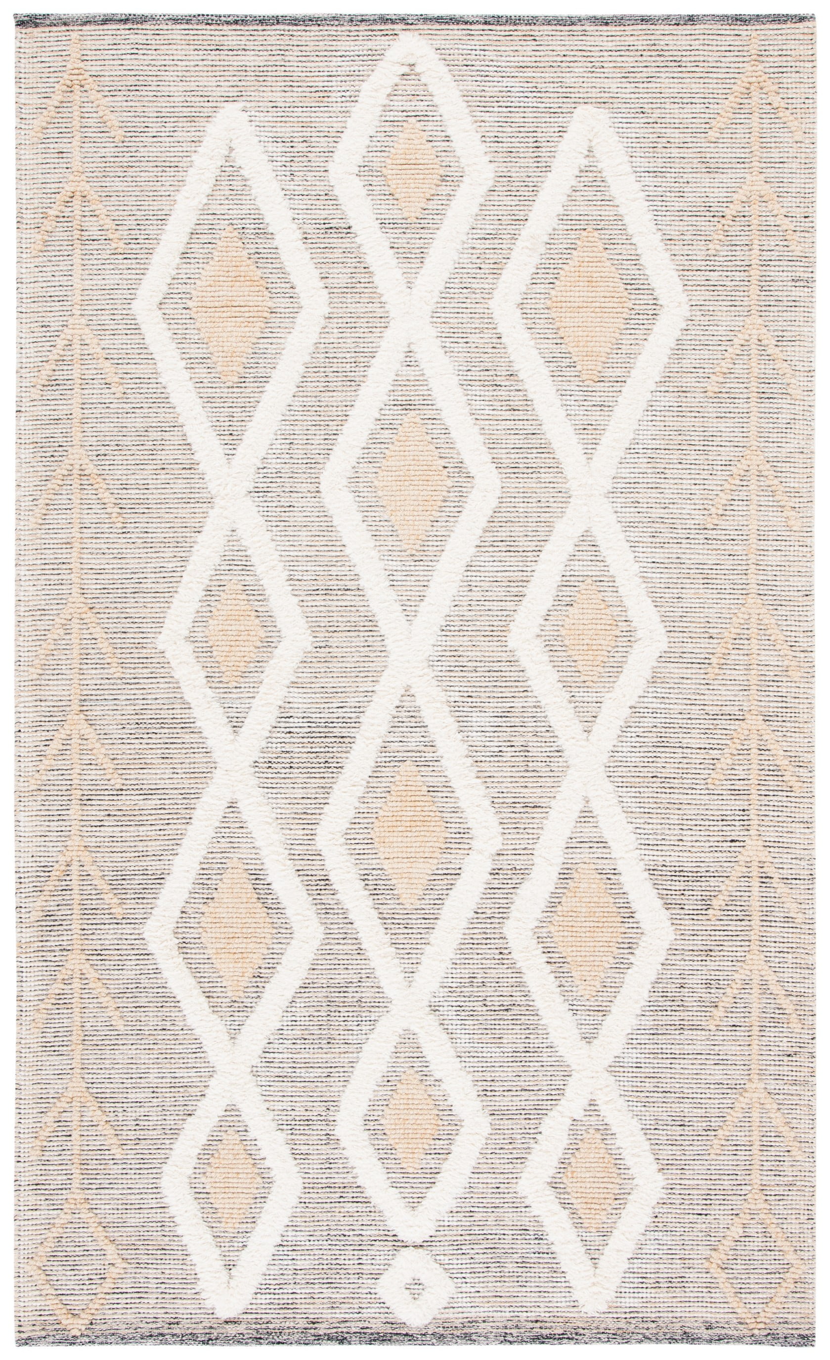 SAFAVIEH Vermont Yazmin Geometric Area Rug, Gold/Ivory, 5' x 8'