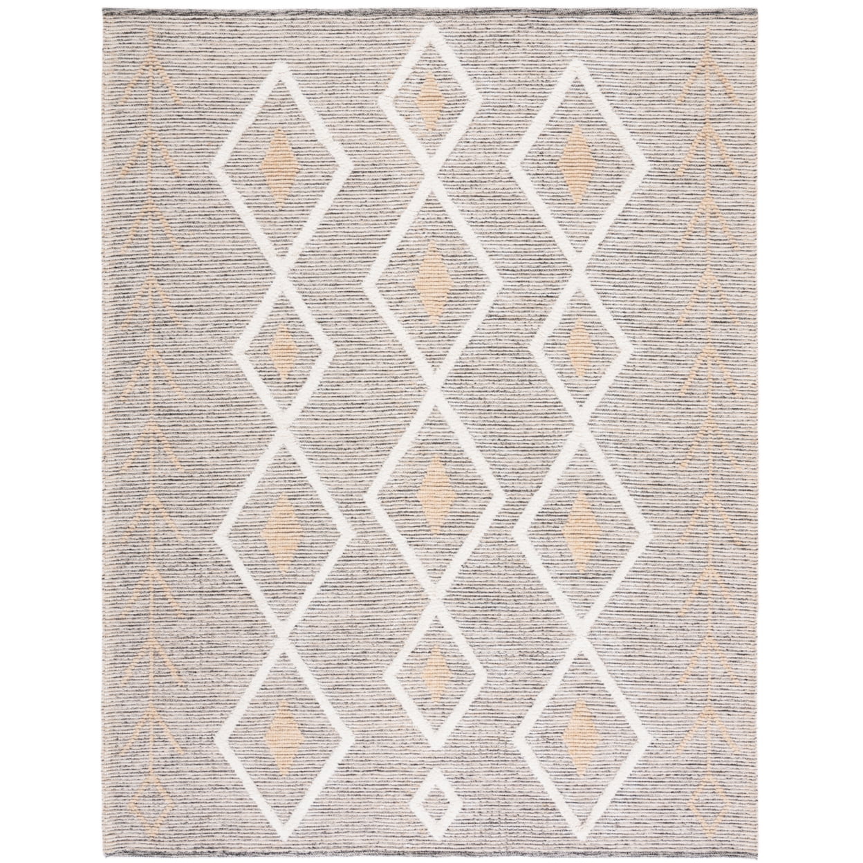 SAFAVIEH Vermont Yazmin Geometric Runner Rug, Gold/Ivory, 2'3" x 9'